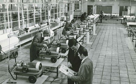 An Andrews Sykes,cousins street, assembly plant 1973