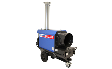 ID65 DV indirect fired oil heater